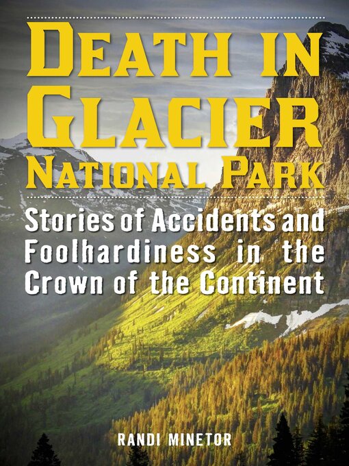 Title details for Death in Glacier National Park by Randi Minetor - Wait list